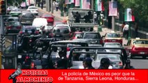 México podría tener la peor policía del mundo