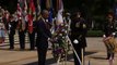 Obama Lays Wreath at Arlington National Cemetery