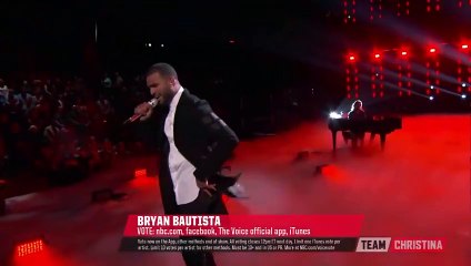 The Voice USA 2016  - Bryan Bautista "1+1" (Top 9)