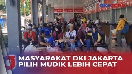 Sejumlah Masyarakat DKI Jakarta Pilih Mudik 2 Minggu Lebih Cepat