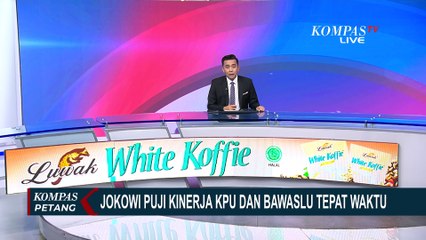 Jokowi Puji Kinerja KPU-Bawaslu Sukses Gelar Serangkaian Proses Pemilu 2024