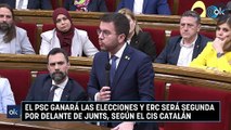 El PSC ganará las elecciones y ERC será segunda por delante de Junts, según el CIS catalán