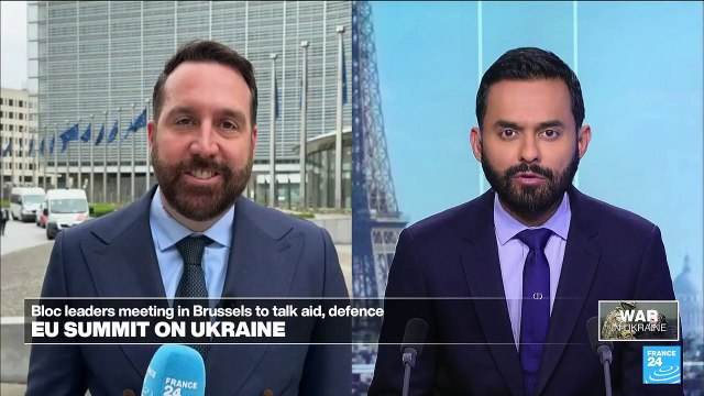 Bellicose Macron raises eyebrows as EU meets on Ukraine