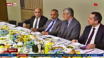 Arslan basın mensupları ile iftarda buluştu