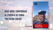 José Contreras envía mensaje a cubanos que protestan en el país
