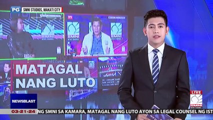 SMNI franchise revocation sa Kamara, matagal nang luto—Legal Counsel