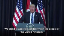 Explosion en Manchester: Ellos son unos malvados perdedores, Donald Trump