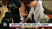 North Korea releases jailed US student amid Rodman visit