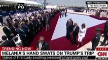 The Late Show: Mejores formas de Melania Trump para evitar tocar la mano de Trump
