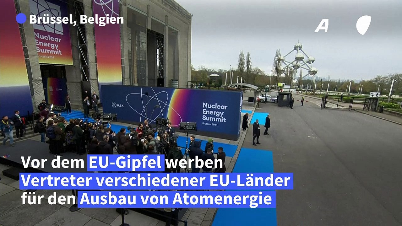 'Atomgipfel' in Brüssel wirbt für Ausbau der Kernenergie