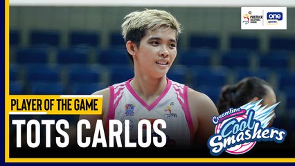 PVL Player of the Game Highlights: Tots Carlos leads way in Creamline's beatdown of Capital1