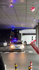 A Milli Takımımız, Macaristan maçı için Budapeşte yolunda