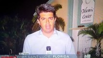 #VIRAL - Reportero de Univisión es atacado por una cucaracha durante transmisión en vivo