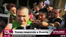 Miguel Angel Yunes responde al mensaje de Javier Duarte