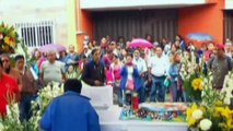 Funeral y entierro de las victimas del enfrentamiento en Nochixtlán, Oaxaca