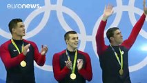 Michael Phelps se lleva medalla de olímpica de oro