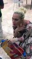 Lady Gaga acapella en una casa hogar en los Cabos
