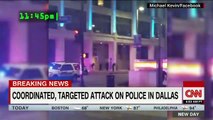#DallasShooting: Caos tras balacera en contra de oficiales