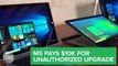 Microsoft paga $10.000 por una actualización de Windows 10 que fallo