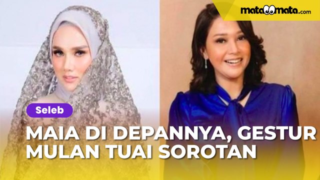 Maia Estianty Nongol di Depannya, Gestur Mulan Jameela Pura-pura Ngobrol Tuai Sorotan