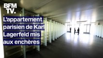 L’appartement parisien de Karl Lagerfeld va être mis aux enchères