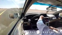 Honda accord Drifting inside view Gopro