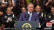 George W. Bush addresses Dallas police memorial service