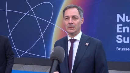 Alexander De Croo s'exprime sur la place du nucléaire dans la stratégie énergétique
