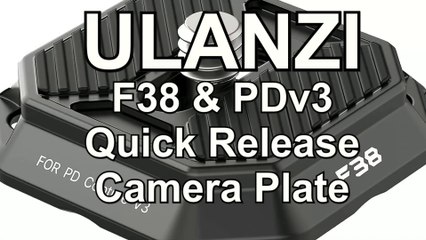 Ulanzi FALCAM F38 & PD v3 Camera Quick Release Plate - Unboxing, Assembly, and Review