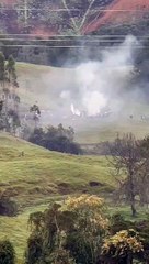 Accidente de avioneta en Antioquia