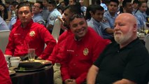 Desayuno con bomberos voluntarios - Ayuntamiento de Tijuana
