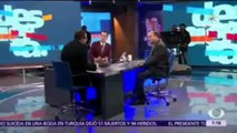 César Duarte molesto en entrevista con Carlos Loret de Mola