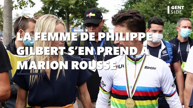 La femme de Philippe Gilbert s’en prend à Marion Rousse, “tu devrais même faire profil bas à ce sujet…”