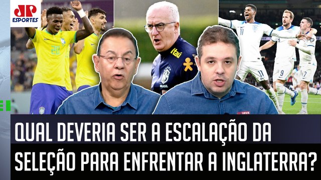 ISSO É PERIGOSO, cara! Se EU FOSSE o Dorival, escalaria a Seleção contra a Inglaterra com...