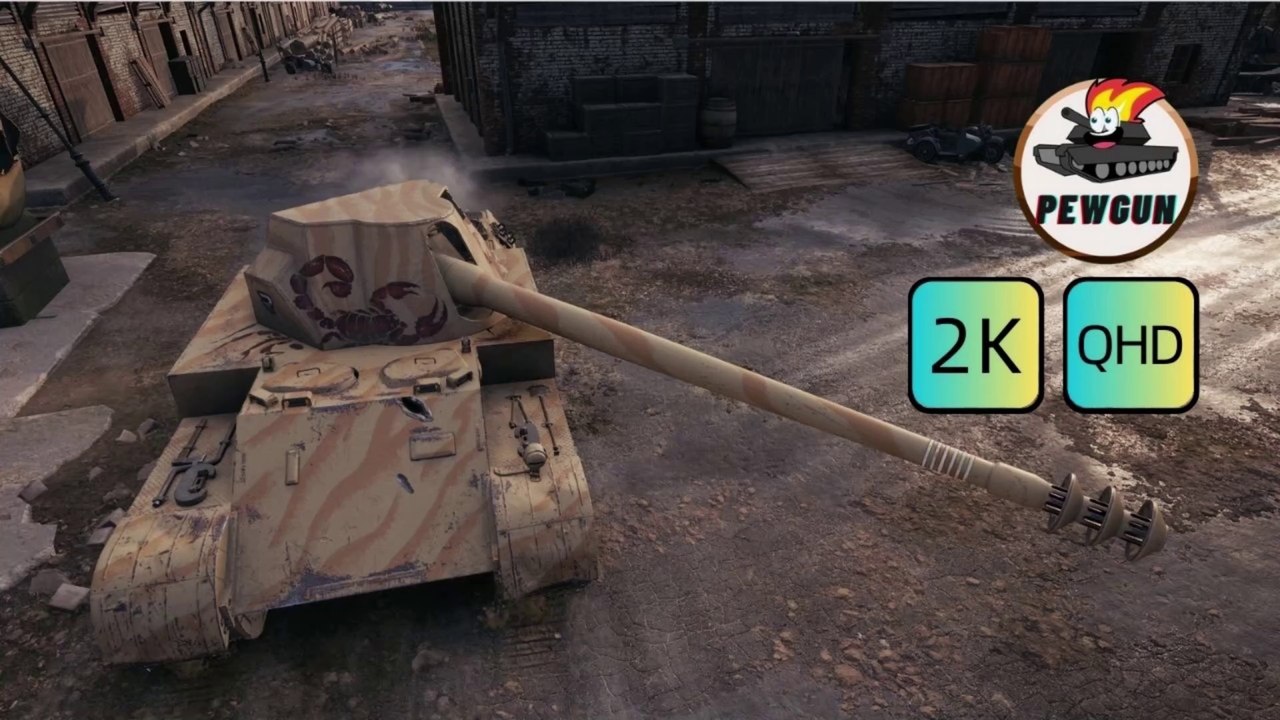 RHEINMETALL SKORPION 戰車戰場的驚人力量！ | 7 kills 9k dmg | world of tanks |  @pewgun77