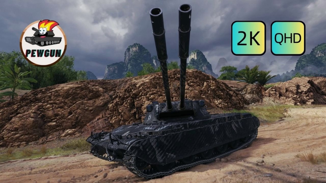 TS-54 火力全開的戰車對決！ | 10 kills 8k dmg | world of tanks |  @pewgun77