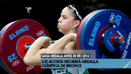 Luz Acosta podria recibir medalla olímpica tras 4 años de su participación en Londres 2012