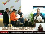 Partidos políticos inscriben a sus candidatos presidenciales ante el CNE para comicios 2024