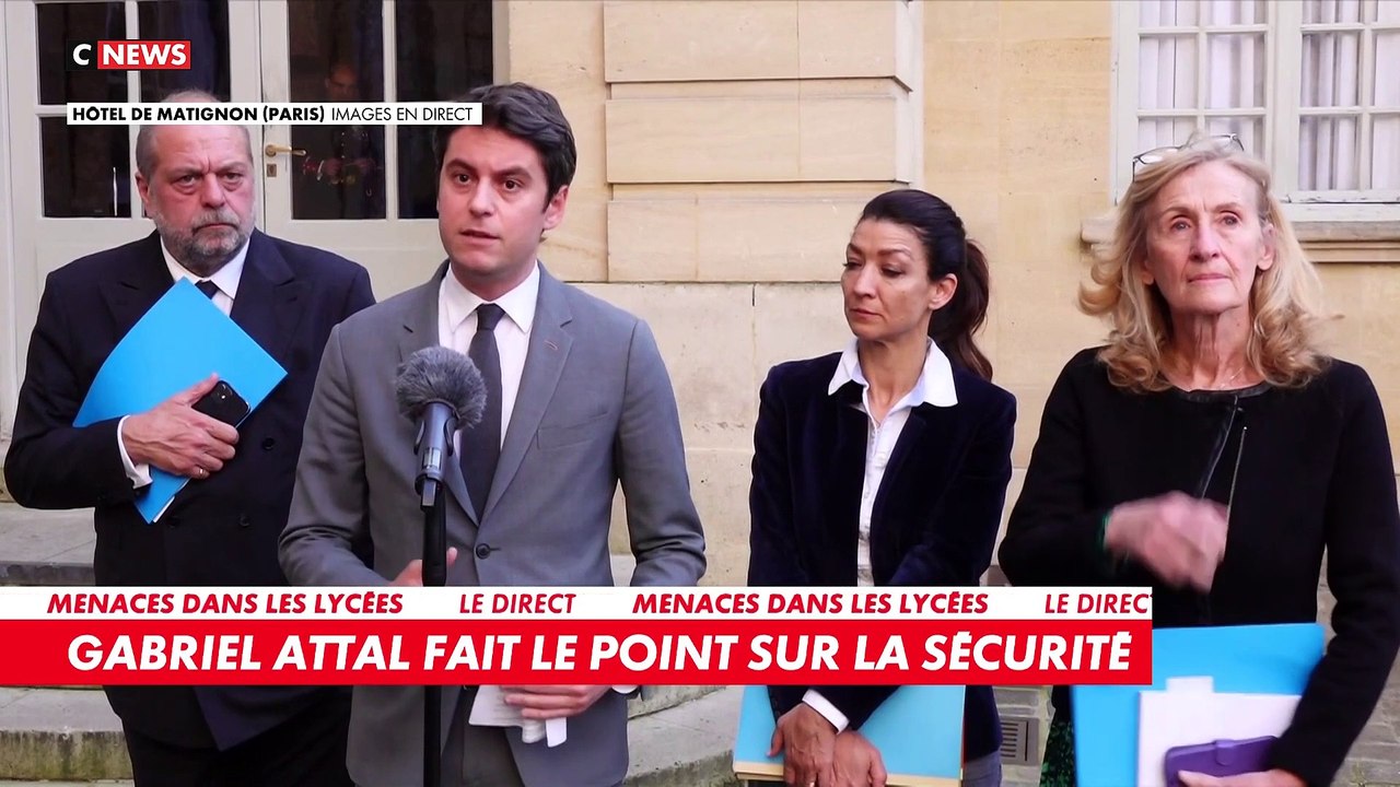 Gabriel Attal annonce une réunion le 4 avril pour la sécurisation de «150 à 200» établissements scolaires «plus particulièrement à risque»