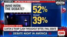 CNN/ORC Poll Of Debate - Hillary Clinton wins
