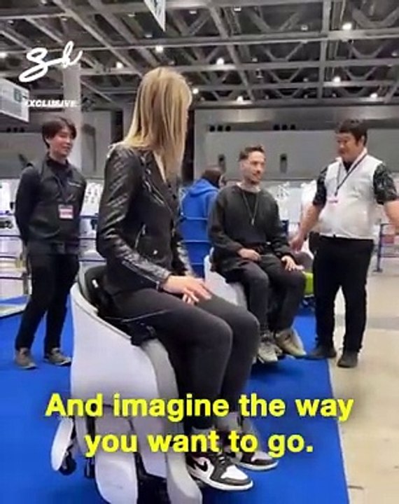 Honda's automatic wheelchair