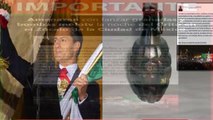 #Noticias - Intentan atentar contra Peña Nieto en el Grito de Independencia
