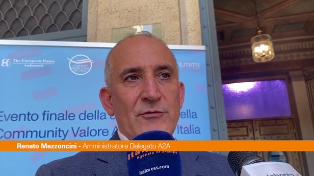 A2A, Mazzoncini Siamo uno dei principali attori sull'acqua