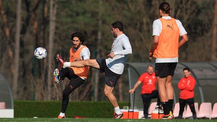 Squadra al lavoro durante la sosta