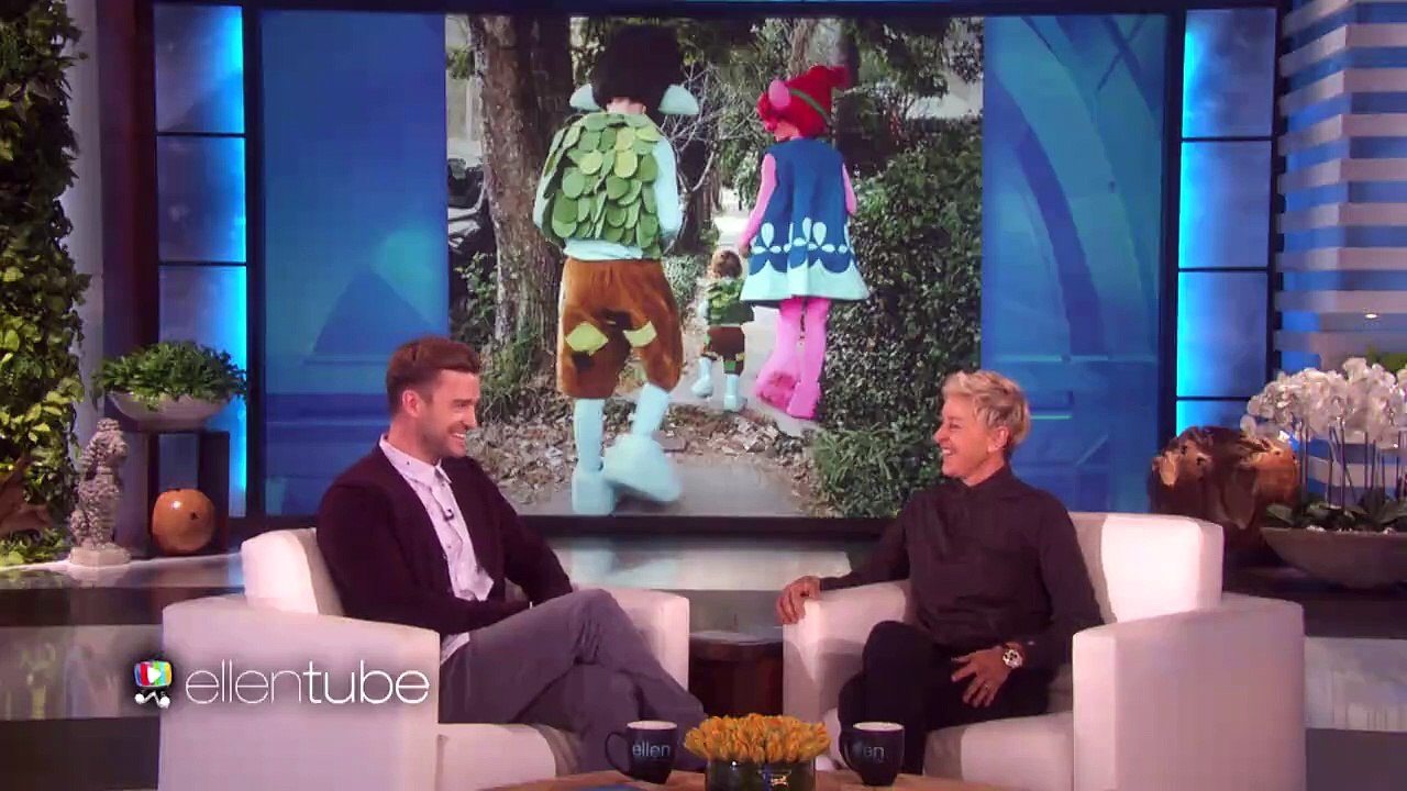 Justin Timberlake 'Can't Stop the Feeling' with Ellen! Vídeo Dailymotion