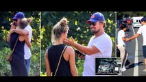 Reacción de Leonardo DiCaprio cuando una mujer mexicana lo choca