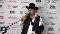 Julion Alvarez rueda de prensa antes de su concierto en el Honda Center de Anaheim