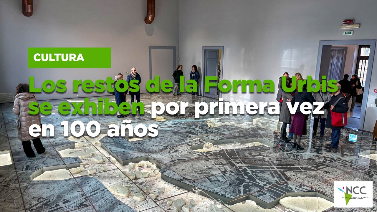 Los restos de la Forma Urbis se exhiben por primera vez en 100 años