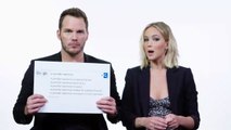 Jennifer Lawrence & Chris Pratt Answer the Web's Most Searched Questions