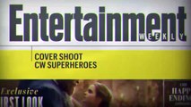 CW Superheroes Crossover Photoshoot - Behind The Scenes